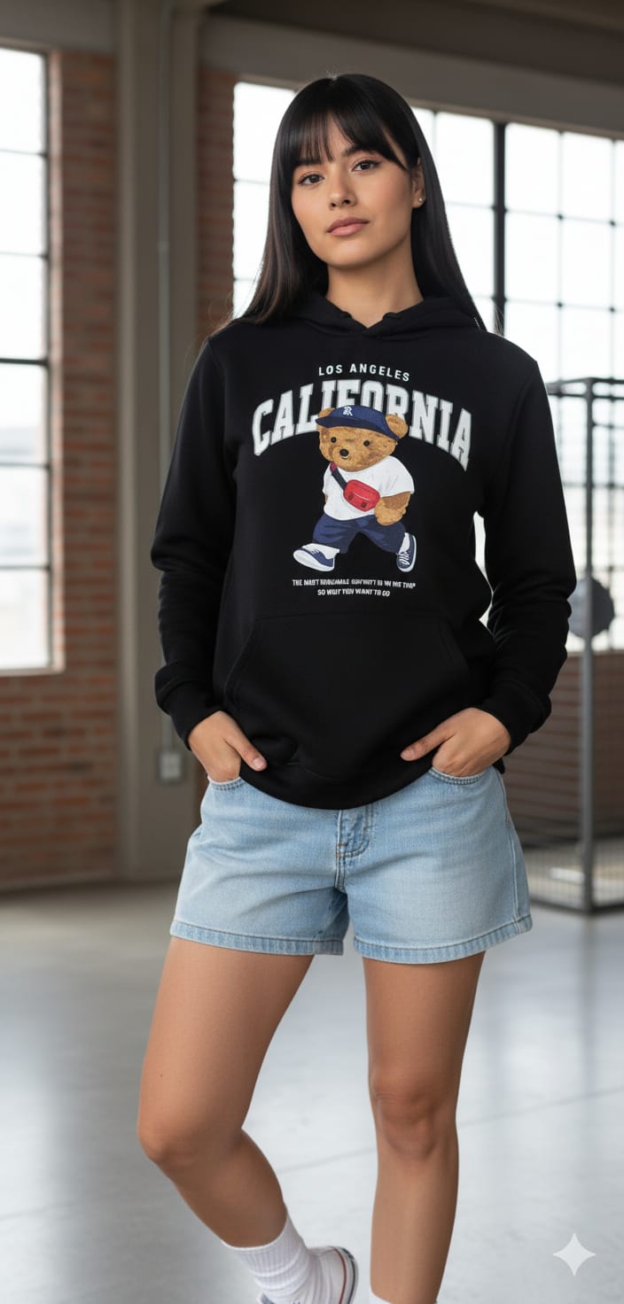 HOODIE CALIFORNIA PREMIUM