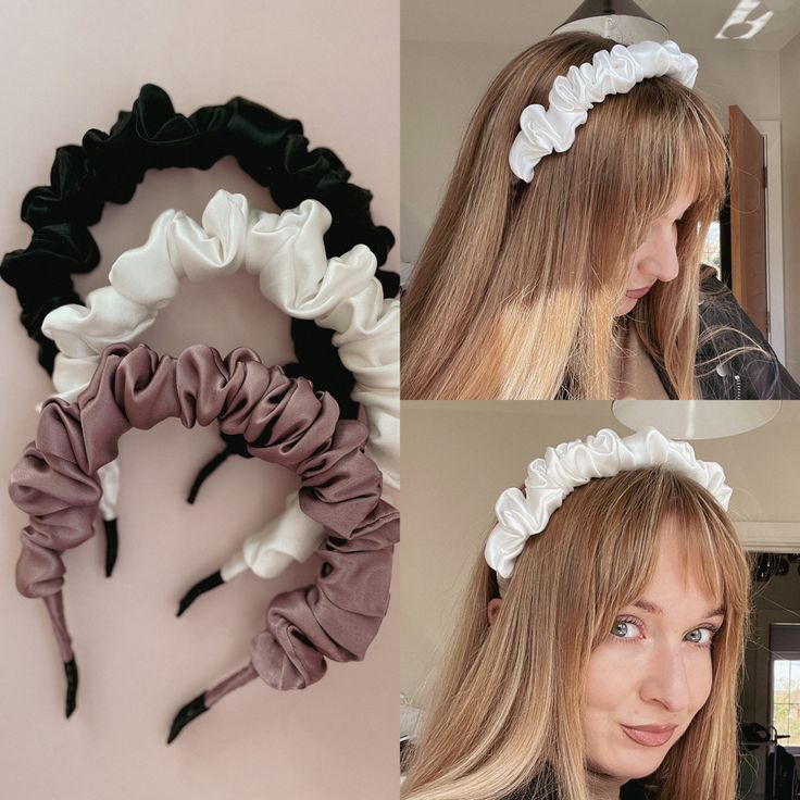 DIADEMA SCRUNCHIE EN SATIN