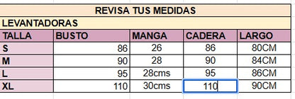 LEVANTADORA EN SEDA (oferta tiempo limitado)
